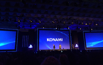 Hideo Kojima at PS conference