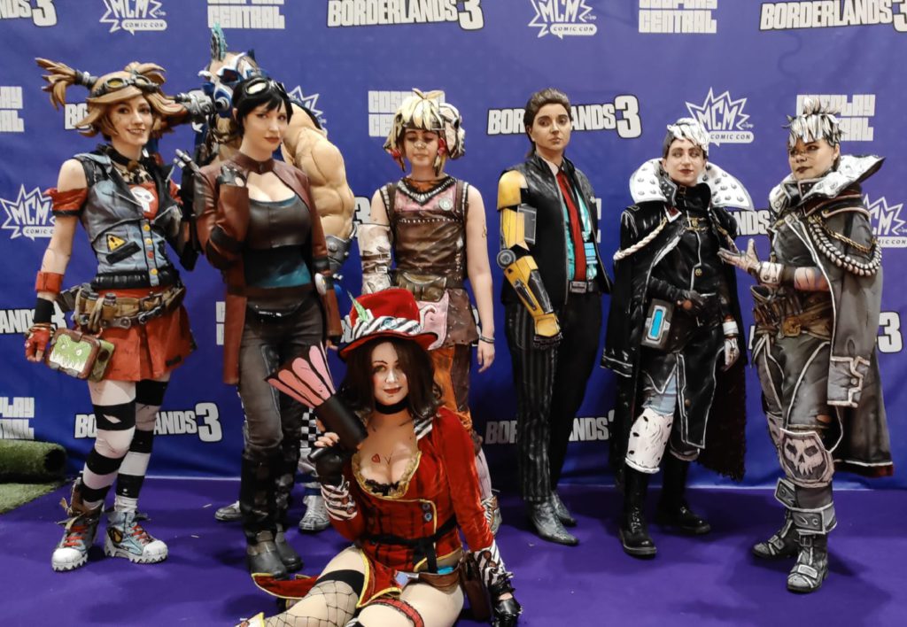 water flame grass Fever celebrates 10 Years of Borderlands Cosplay - FeverPR
